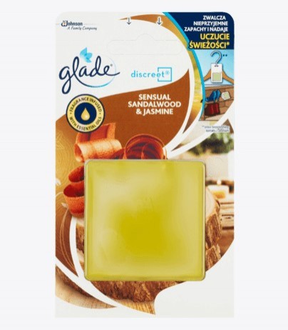 Glade Discreet Santal dřevo+jasmín NN Glade Discreet Santal dřevo+jasmín NN - Drogerie Osvěžovače a svíčky Difuzéry, gelové, dekorativní
